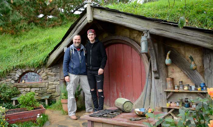 Vater-Sohn-Zeit in Neuseeland